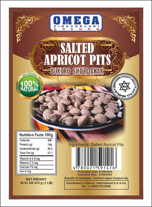 Salted Abricot Pits
